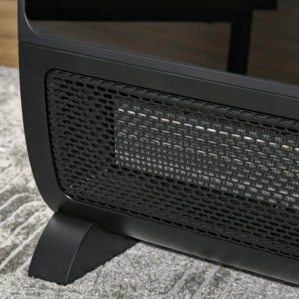 2 in 1 Heizlüfter Heizgerät Elektroheizer mit Fernbedienung Luftbefeuchter LED - Palo24