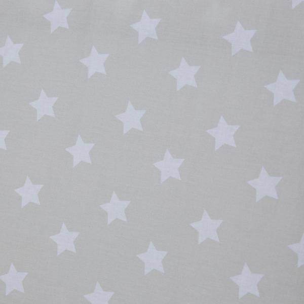 Kinderbett TIPI 90x200 Jugendbett grau Holzbett Kinderzimmer Stoff - Palo24