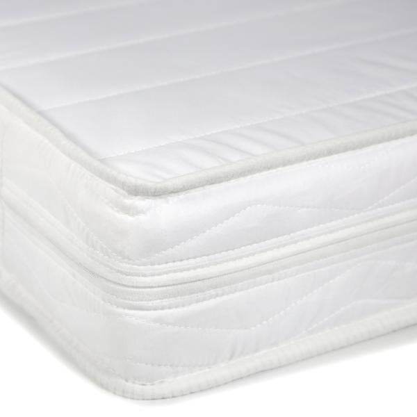 Polsterbett mit Matratze 140x200 Lattenrost Bett Grau - Palo24