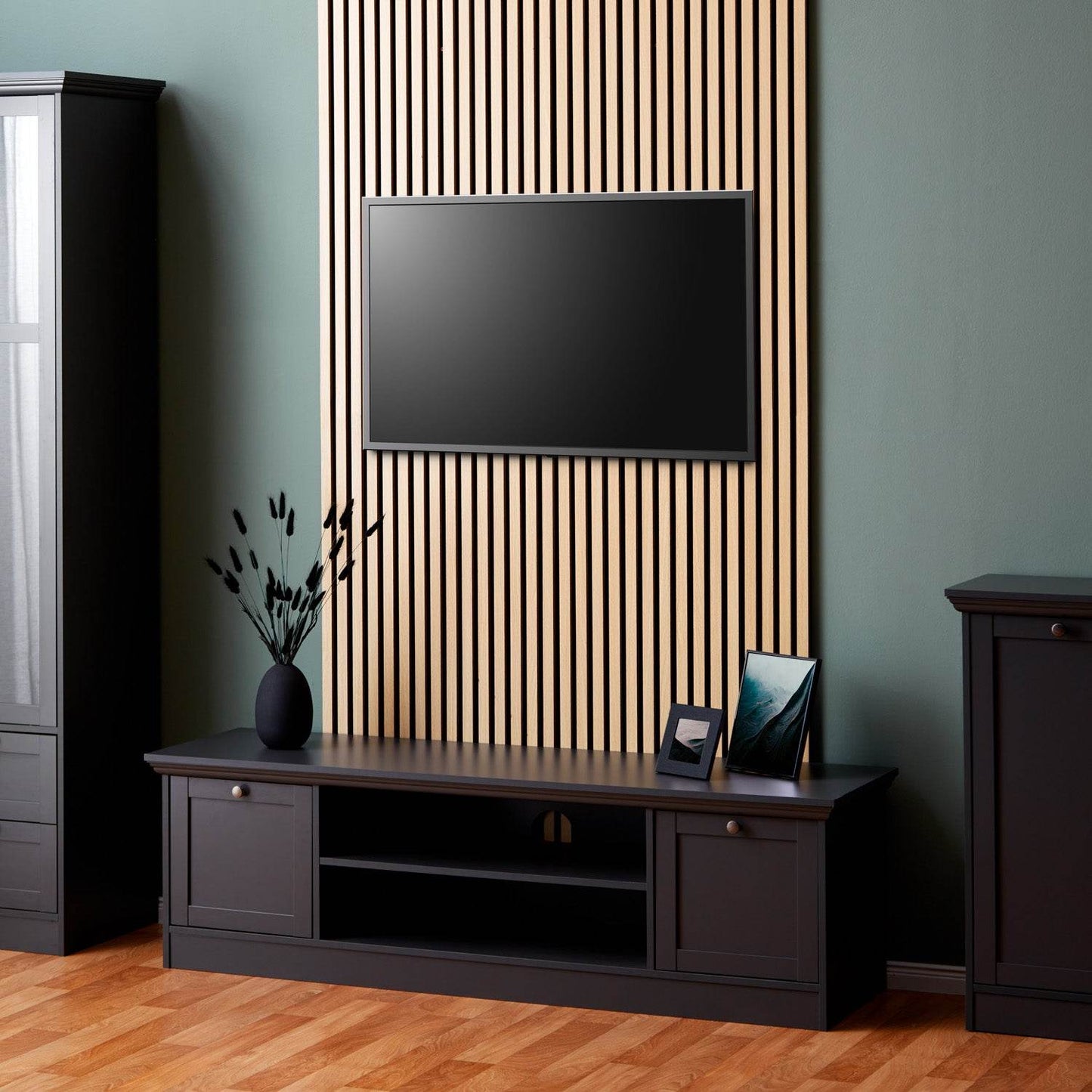 4x Akustikpaneele Wandpaneel 3D Natur - Palo24