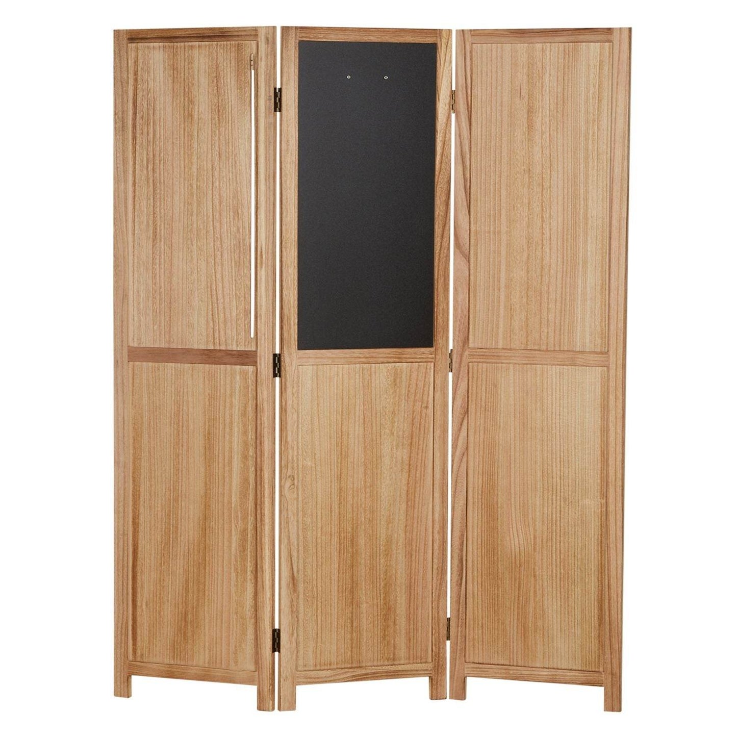 Paravent Raumteiler 3 teilig Tafel Natur - Palo24