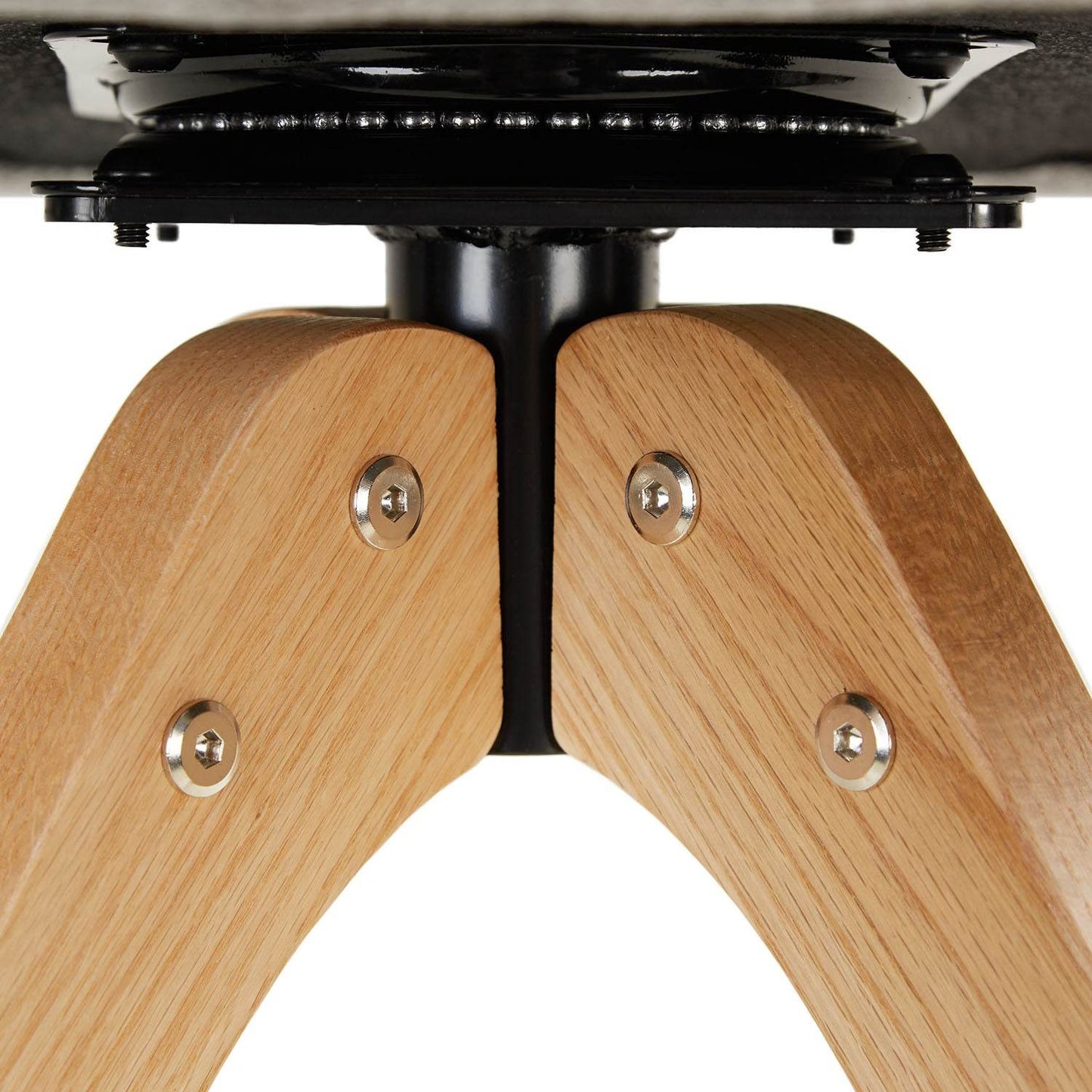 Polsterstuhl Esszimmerstuhl Drehstuhl Samt Grau - Palo24