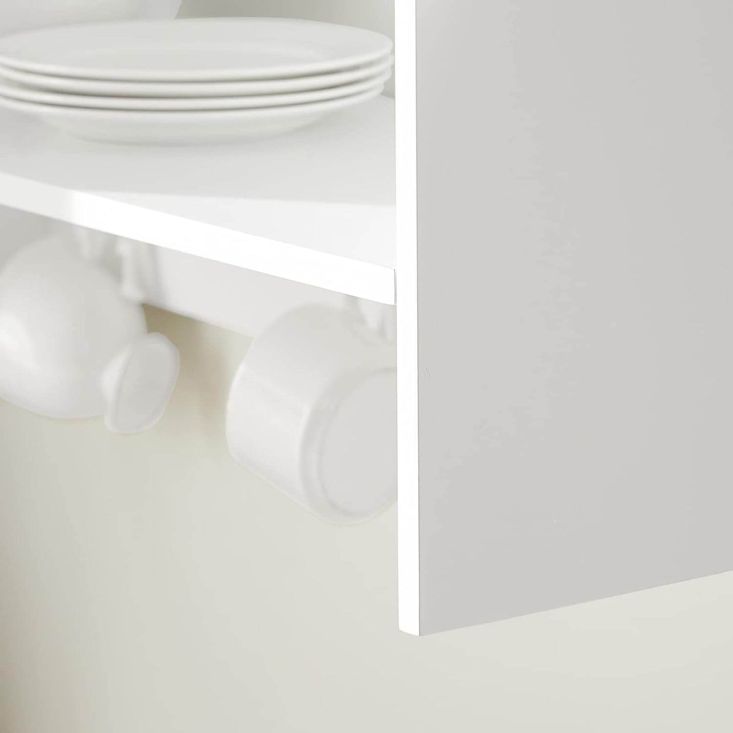 Küche Tellerhalter | Geschirrregal | Küchenregal | KCR09-W - Palo24