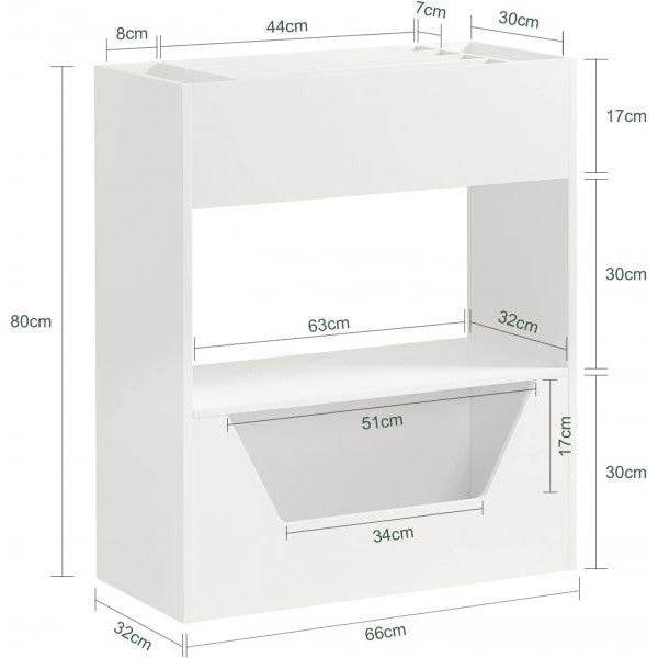 Kinderregal | Aufbewahrungsregal Für Kinder | Spielzeugregal Weiss - Palo24