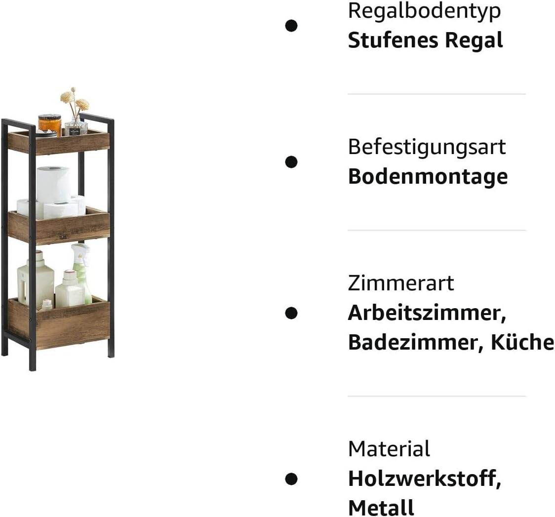 Badregal Vintage | kleines Regal | Aufbewahrungsregal | FRG226-F - Palo24