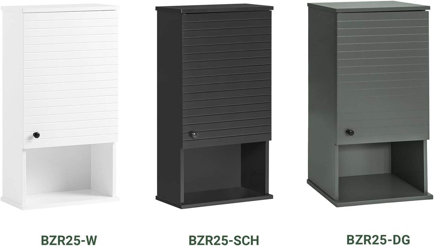 Hängeschrank Bad | Wandschrank | Medizinschrank | Weiss BZR25-W - Palo24