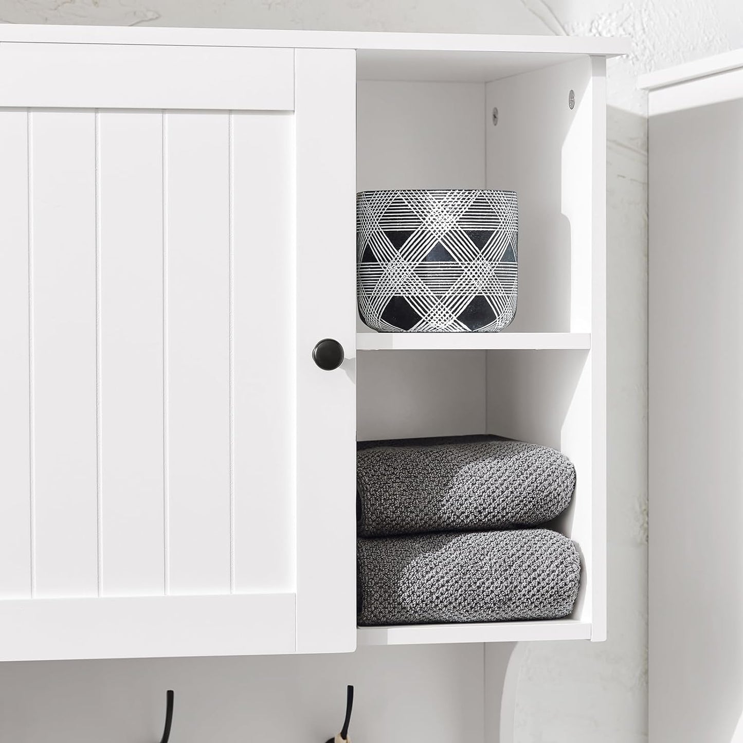 Hängeschrank | Badschrank | Medizinschrank | Wandschrank | Weiss BZR103-W - Palo24