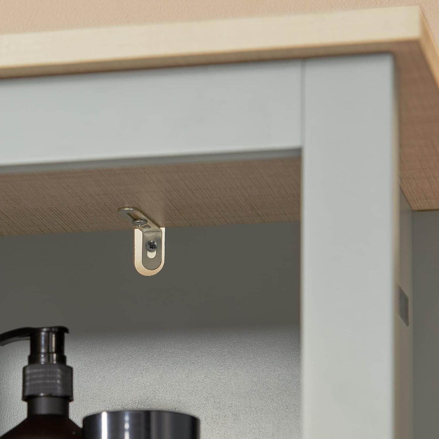 Bad Hochschrank | Badschrank | Badregal | Badezimmerschrank | BZR68-HG - Palo24