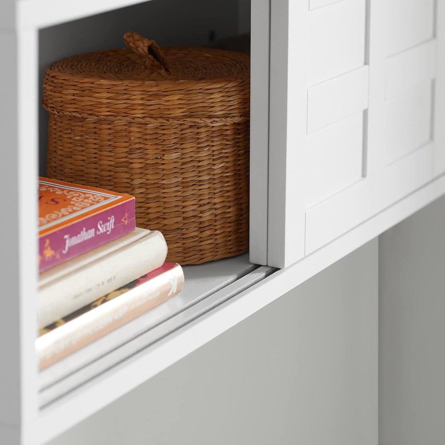 Wandgarderobe | Hängeregal | Flurgarderobe Weiss FHK18-W - Palo24