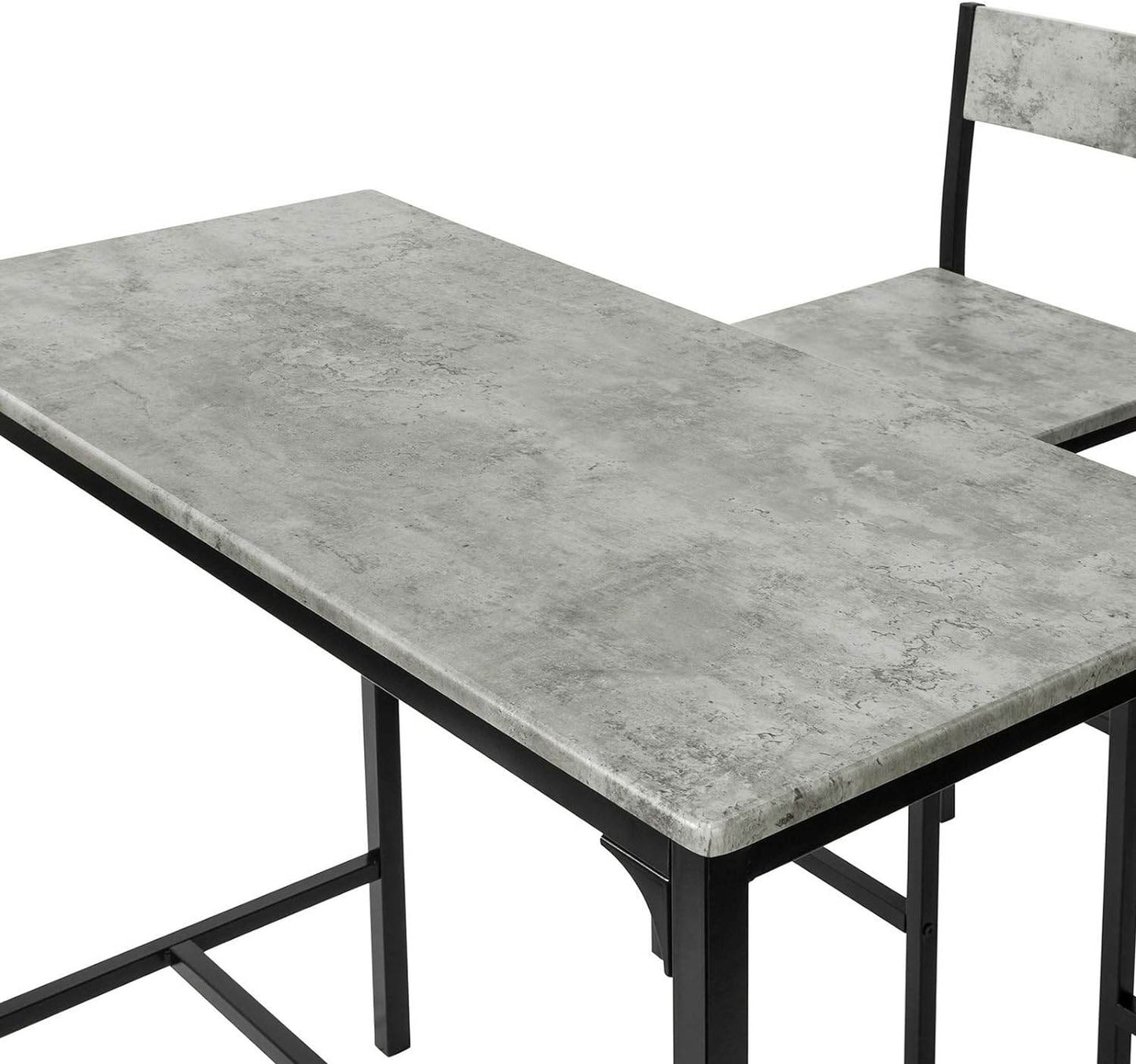 Bartisch mit 4 Hockern | Bartisch set | 5-teilig | OGT14 - Palo24