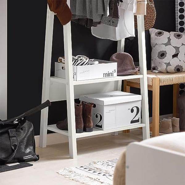 Kleiderständer | Garderobenständer | Kleiderstange Weiss - Palo24