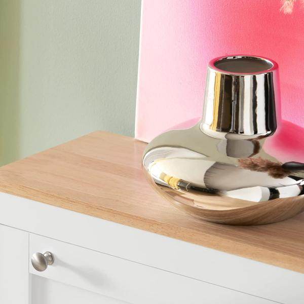 Schuhkipper | Schuhschrank Mit 3 Klappen | Schuhkommode Weiss - Palo24