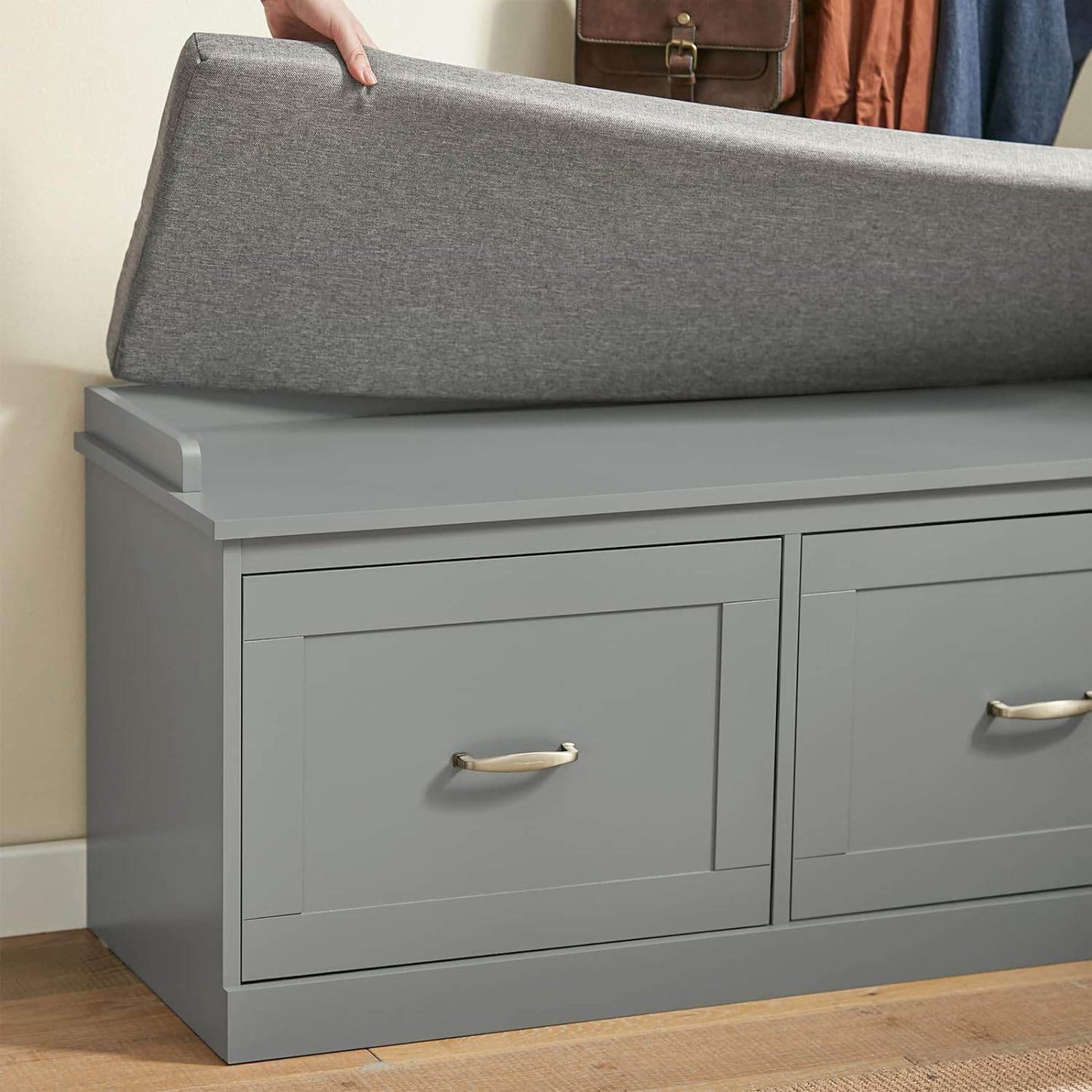 Garderobenbank | Sitzbank | Schuhregal | Schuhbank | FSR131-HG - Palo24