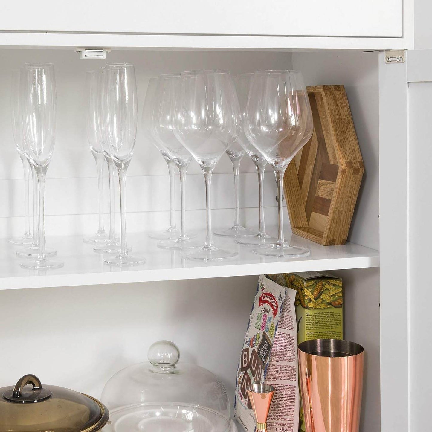 Küchenschrank | Beistellschrank | Sideboard Weiss FSB26-W - Palo24