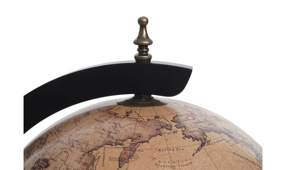 Globusbar Minibar Hausbar Weinregal, Weltkugel Ø 33cm rollbar