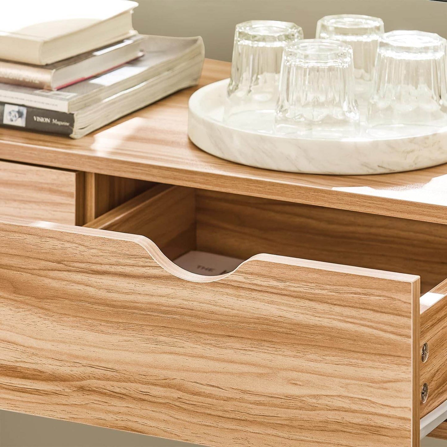 Beistelltisch | Sideboard | Flurtisch | Konsolentisch Natur | FSB54-N - Palo24