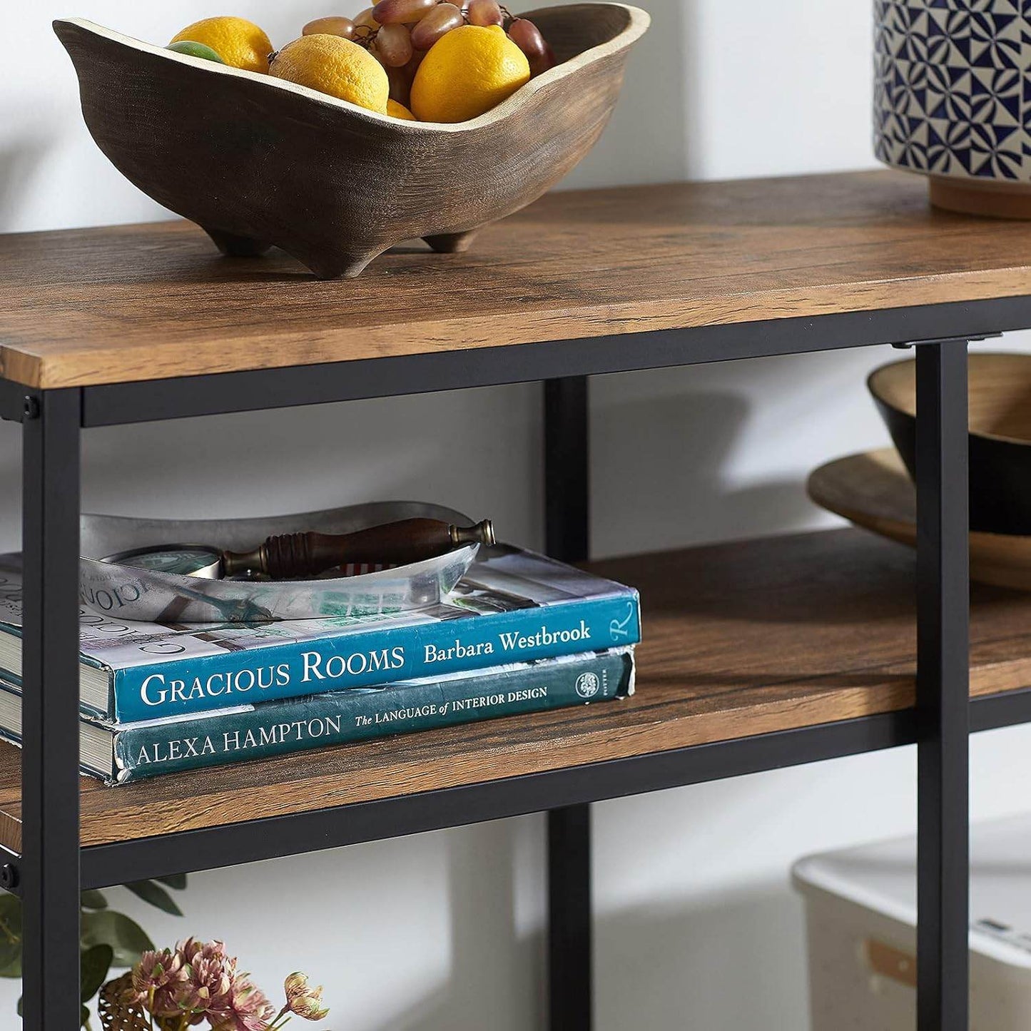 Konsolentisch mit Metallrahmen | Flurtisch | Sideboard | FSB42-Q - Palo24