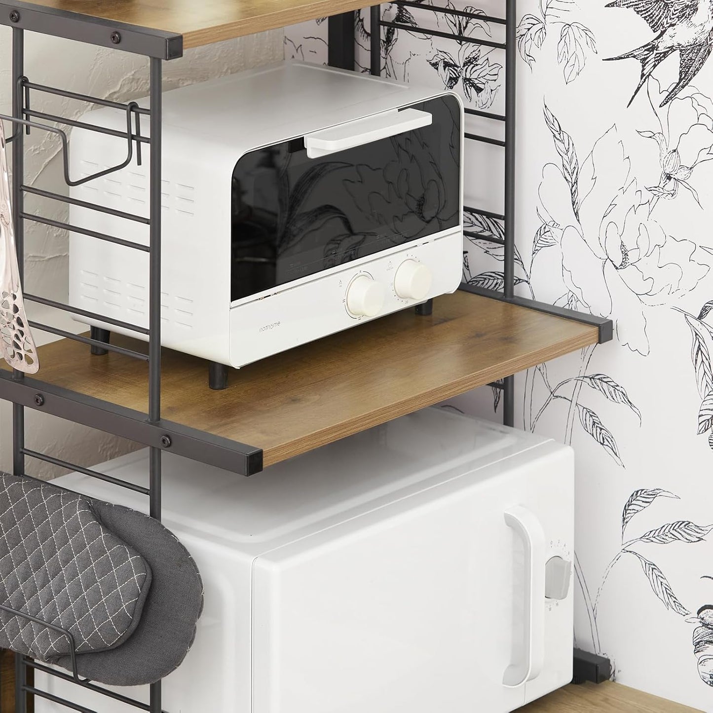 Mikrowellenregal | Mikrowellenhalter | Küchenregal | KCR08-PF - Palo24