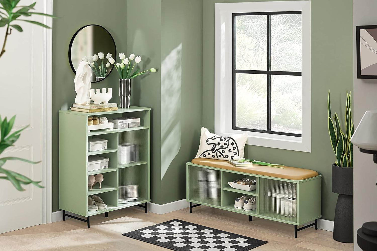 Aufbewahrungsschrank | Sideboard | Flurschrank | Kommode | FSB61-GR - Palo24