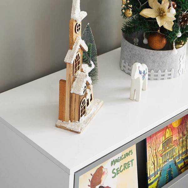 Kinderbücherregal | Spielzeugregal | Aufbewahrungsregal Für Kinder | KMB33-W - Palo24