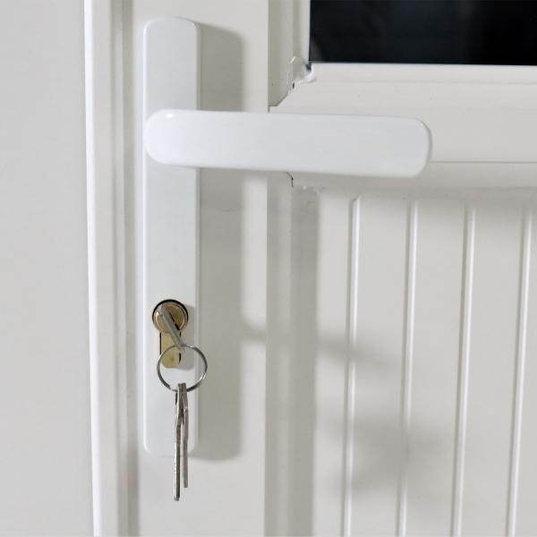 WPC Gartenhaus mit Pultdach HWC-J94, Gerätehaus Geräteschuppen, 245x366x354cm ~ graphit-weiss - Palo24