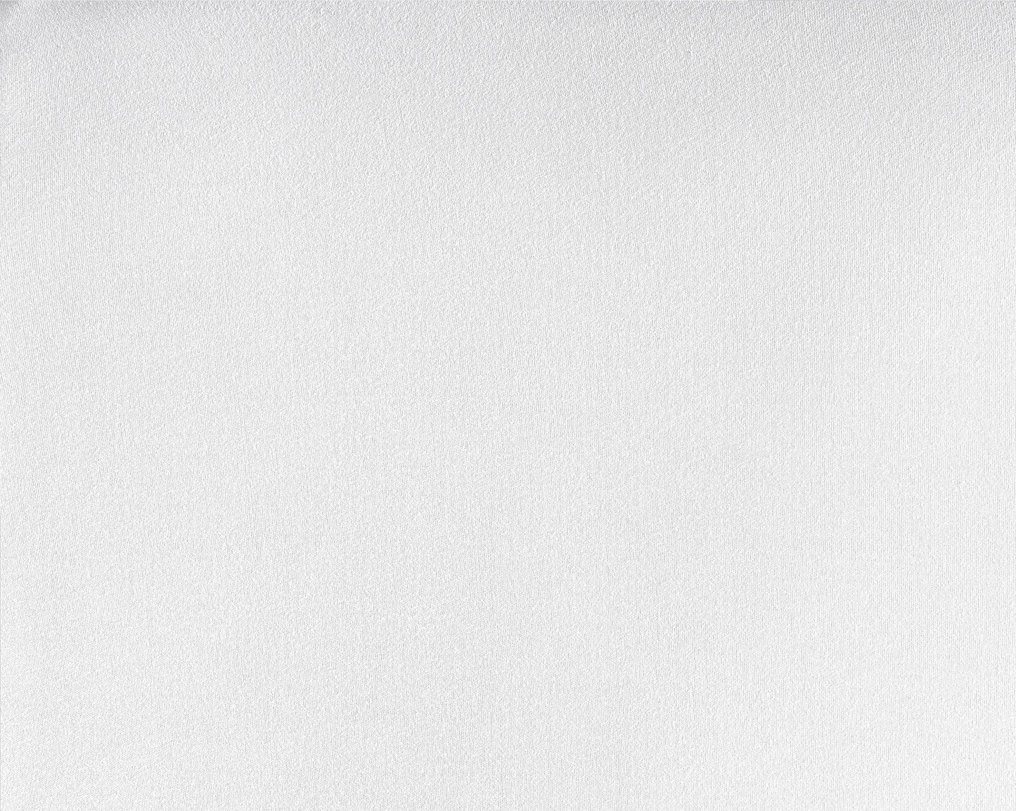 Jersey Topper Spannbettlaken Weiss 120/140 x 200/220 cm - Palo24