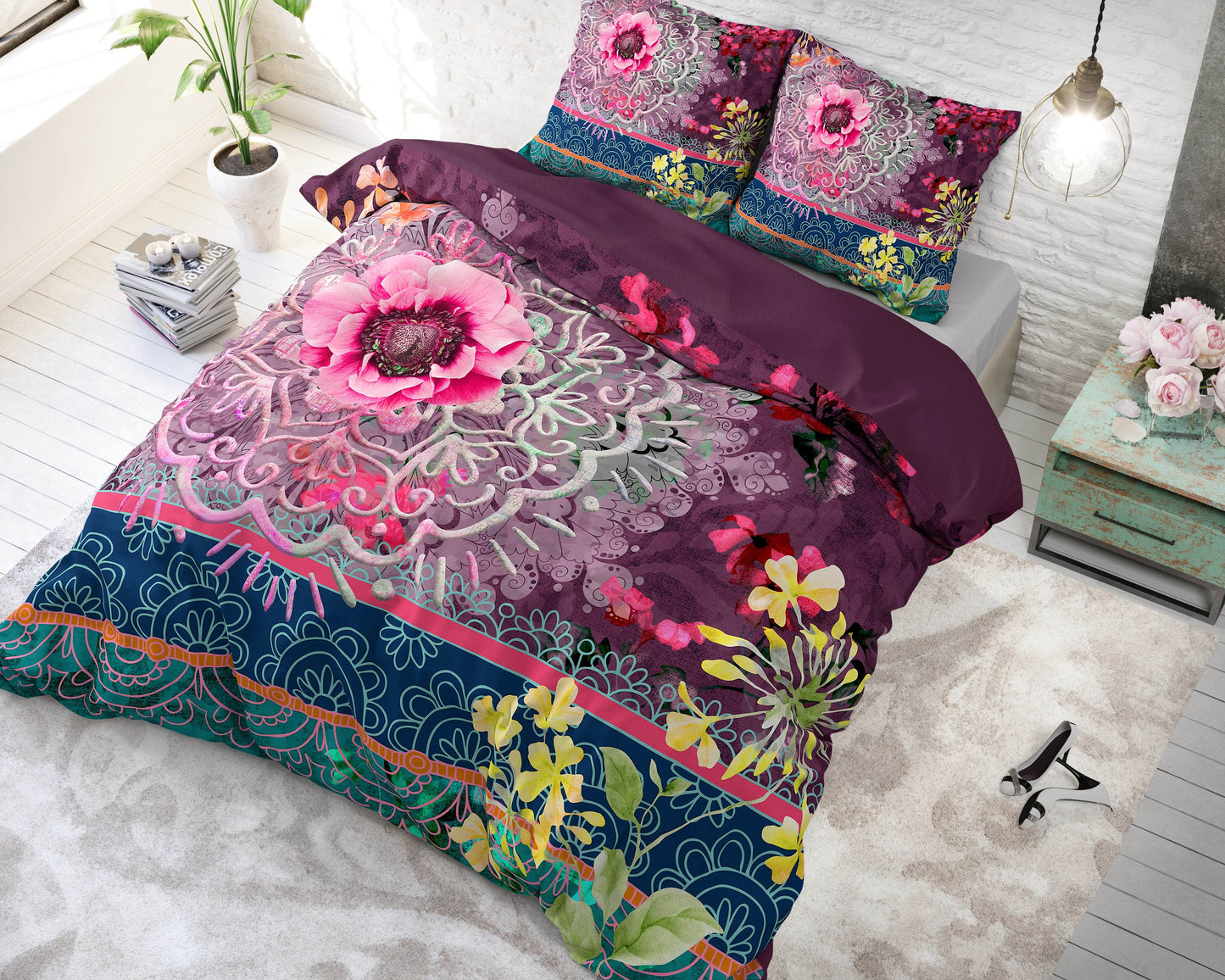 Bettbezug Marjo Multi 240 x 220 cm - Palo24