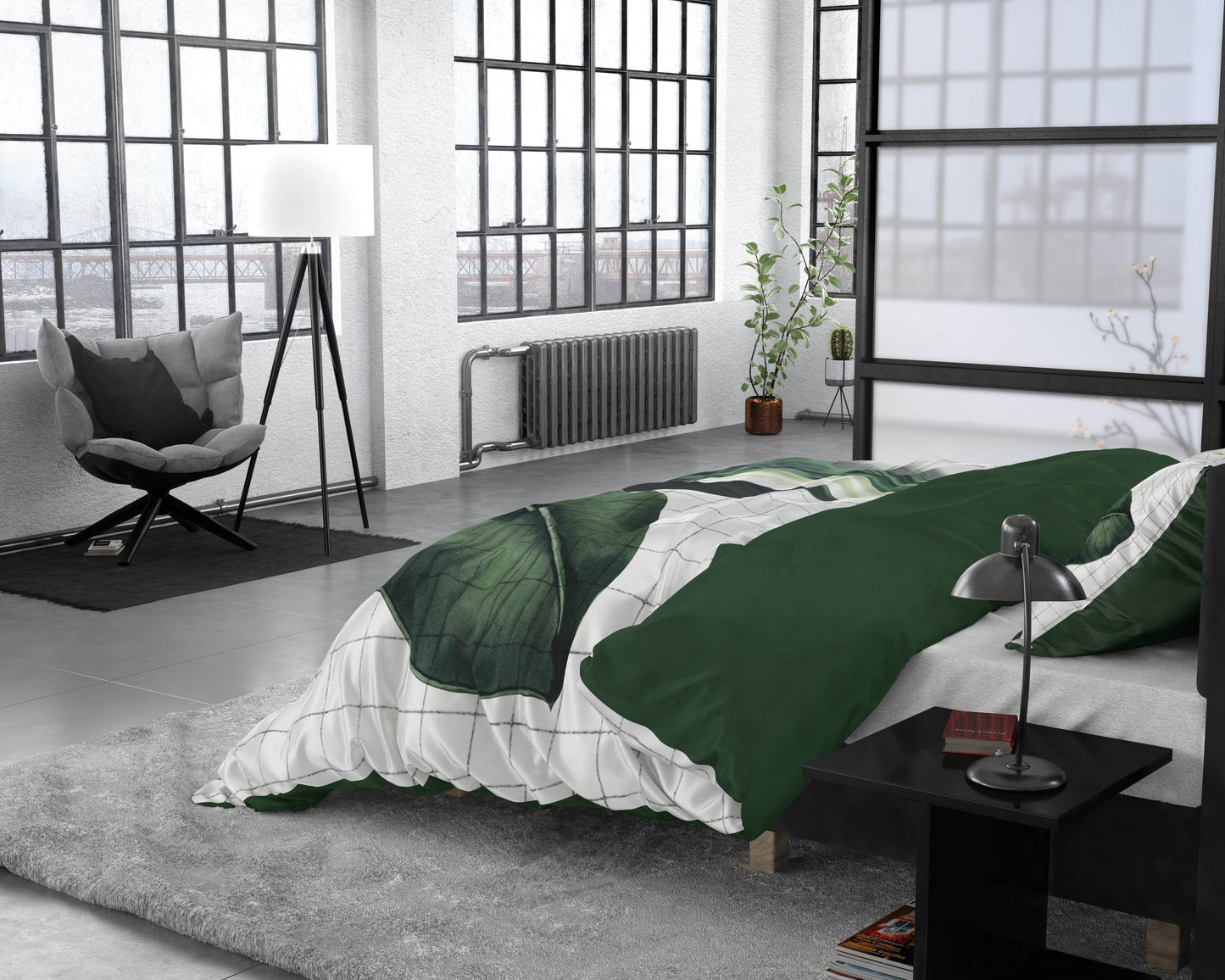 Bettbezug Wild Nature Green 140 x 220 cm - Palo24