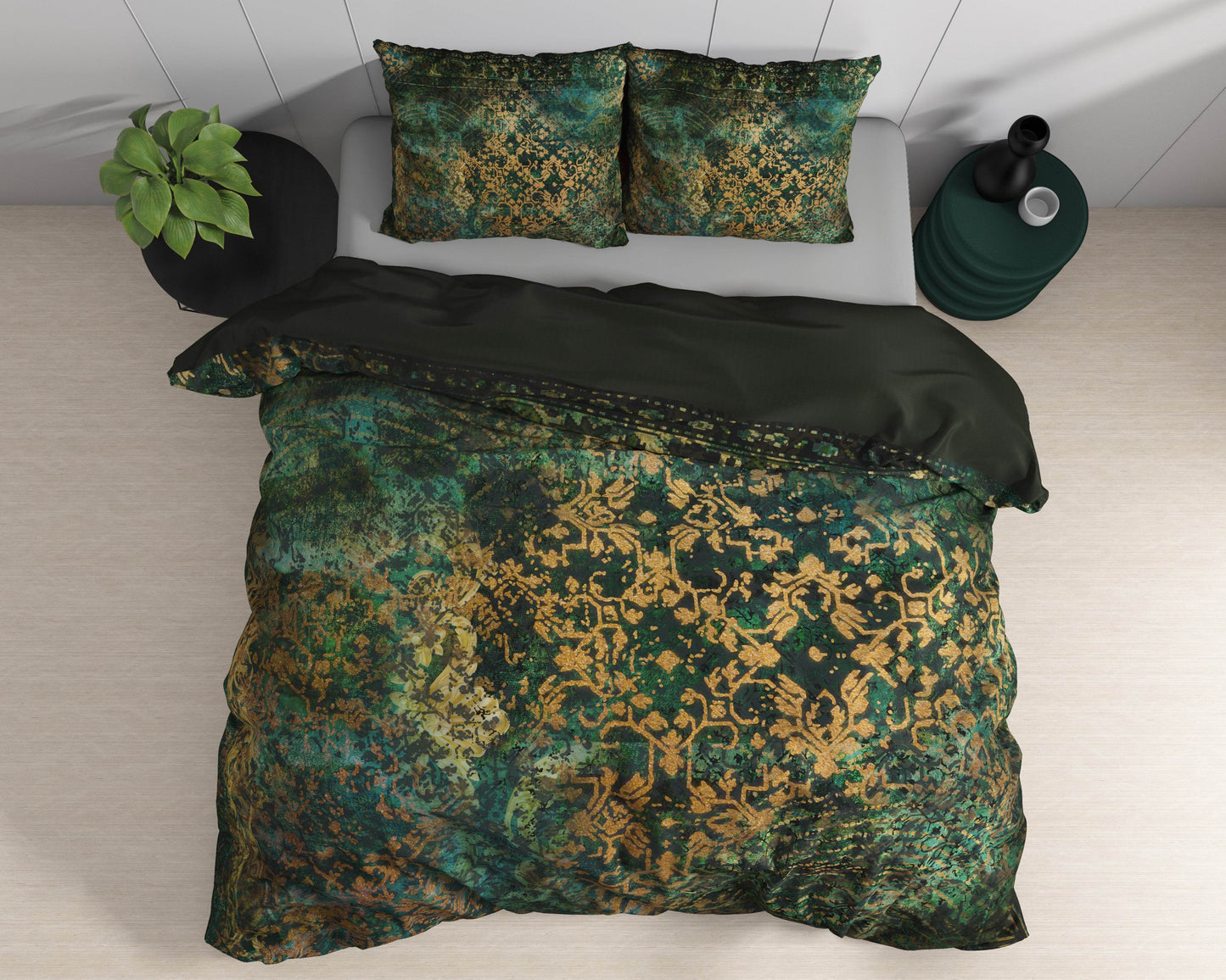 Bettbezug Venni Green 240 x 220 cm - Palo24