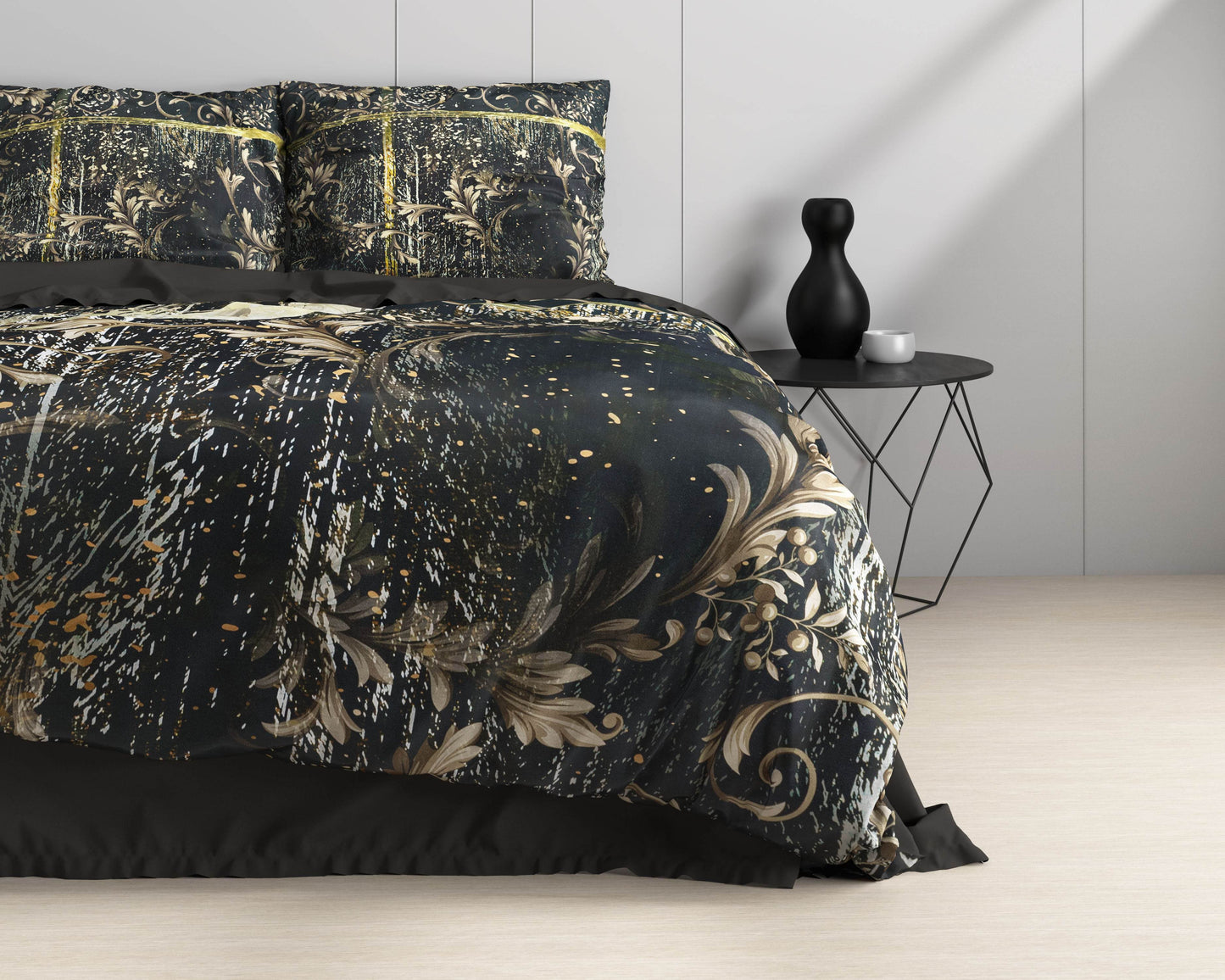 Bettbezug Yasmin Gold 140 x 220 cm - Palo24