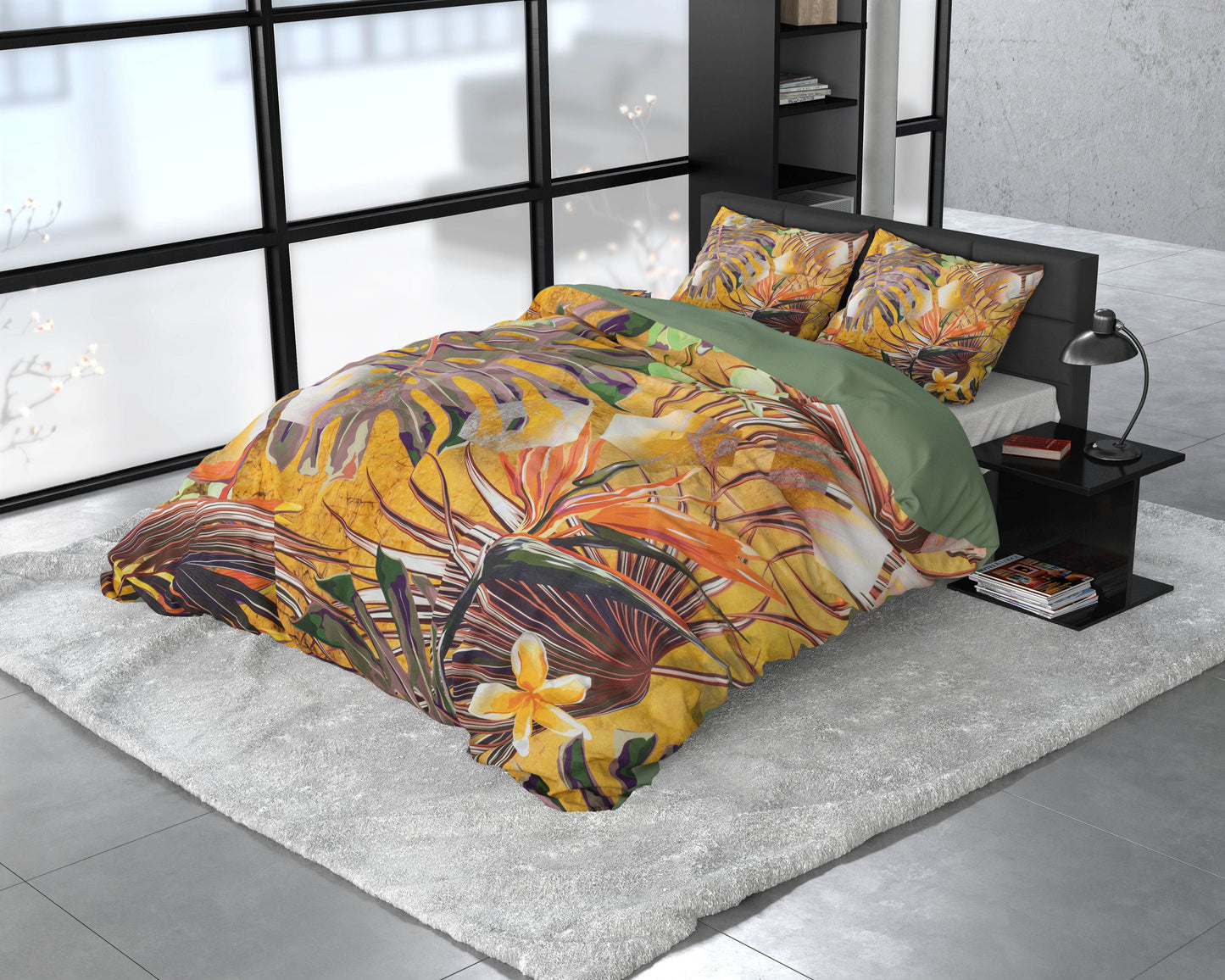 Bettbezug Nature Fusion Yellow 200 x 220 cm - Palo24