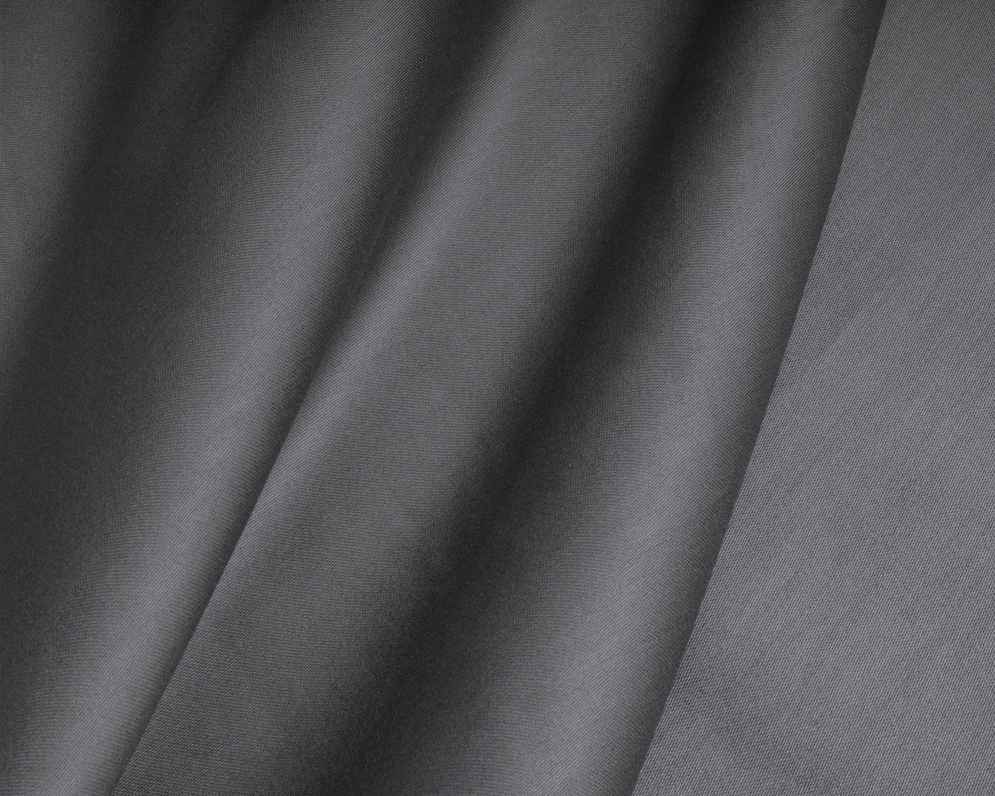 Satin Spannbettlaken Anthrazit 180 x 220 cm - Palo24