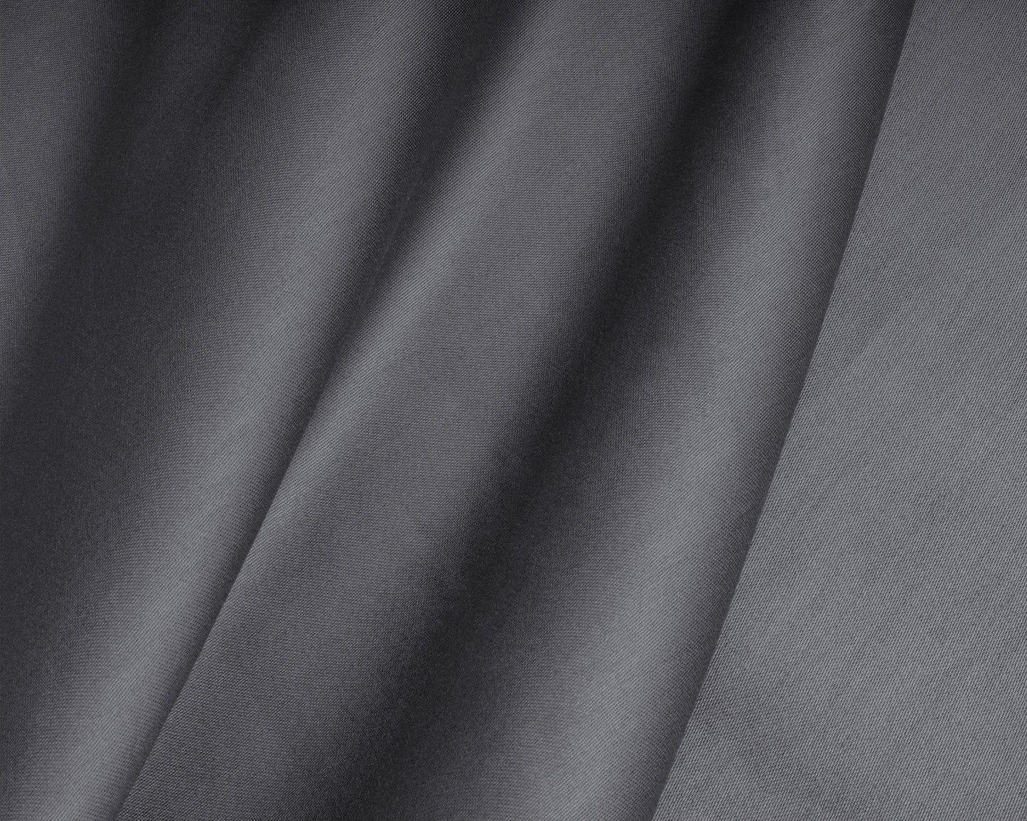 Topper Satin Spannbettlaken Anthrazit 160 x 220 cm - Palo24