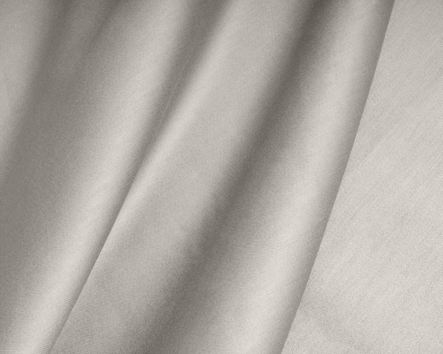 Topper Satin Spannbettlaken Creme 160 x 220 cm - Palo24