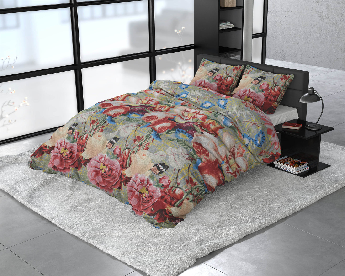 Bettbezug Andolf Grün 200 x 220 cm - Palo24