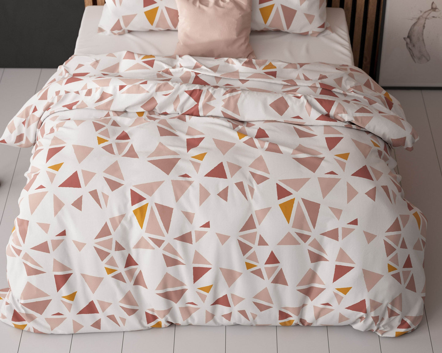 Bettbezug Bella Weiss 240x220 cm - Palo24