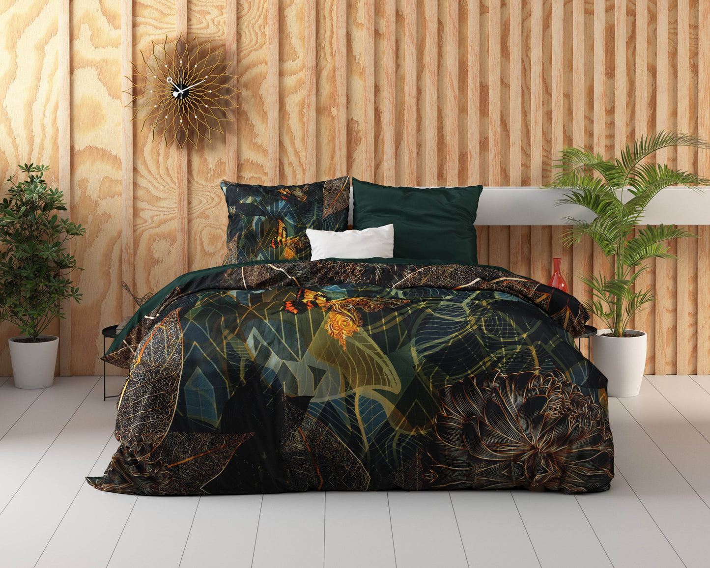 Bettbezug Dark Rises Black 240 x 220 cm - Palo24