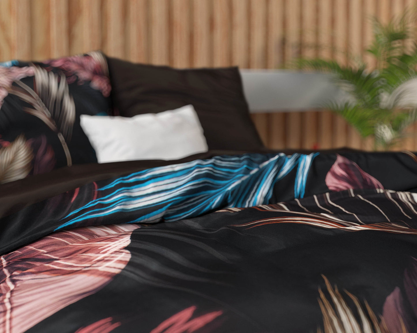 Bettbezug Isabella Black 240 x 220 cm - Palo24