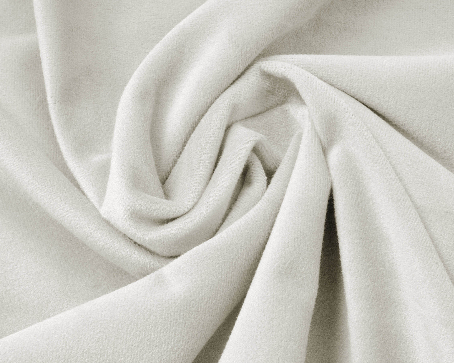 Samt Spannbettlaken Creme 180 x 200 cm - Palo24