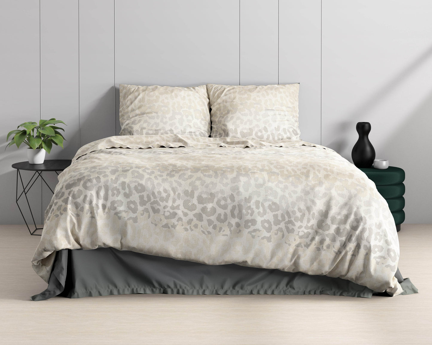 Bettbezug Rosa Weiss 240 x 220 cm - Palo24