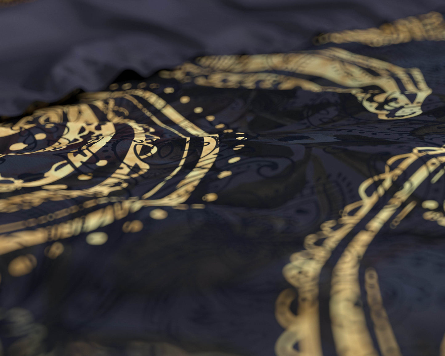 Bettbezug Jaimy blau 200 x 220 cm - Palo24