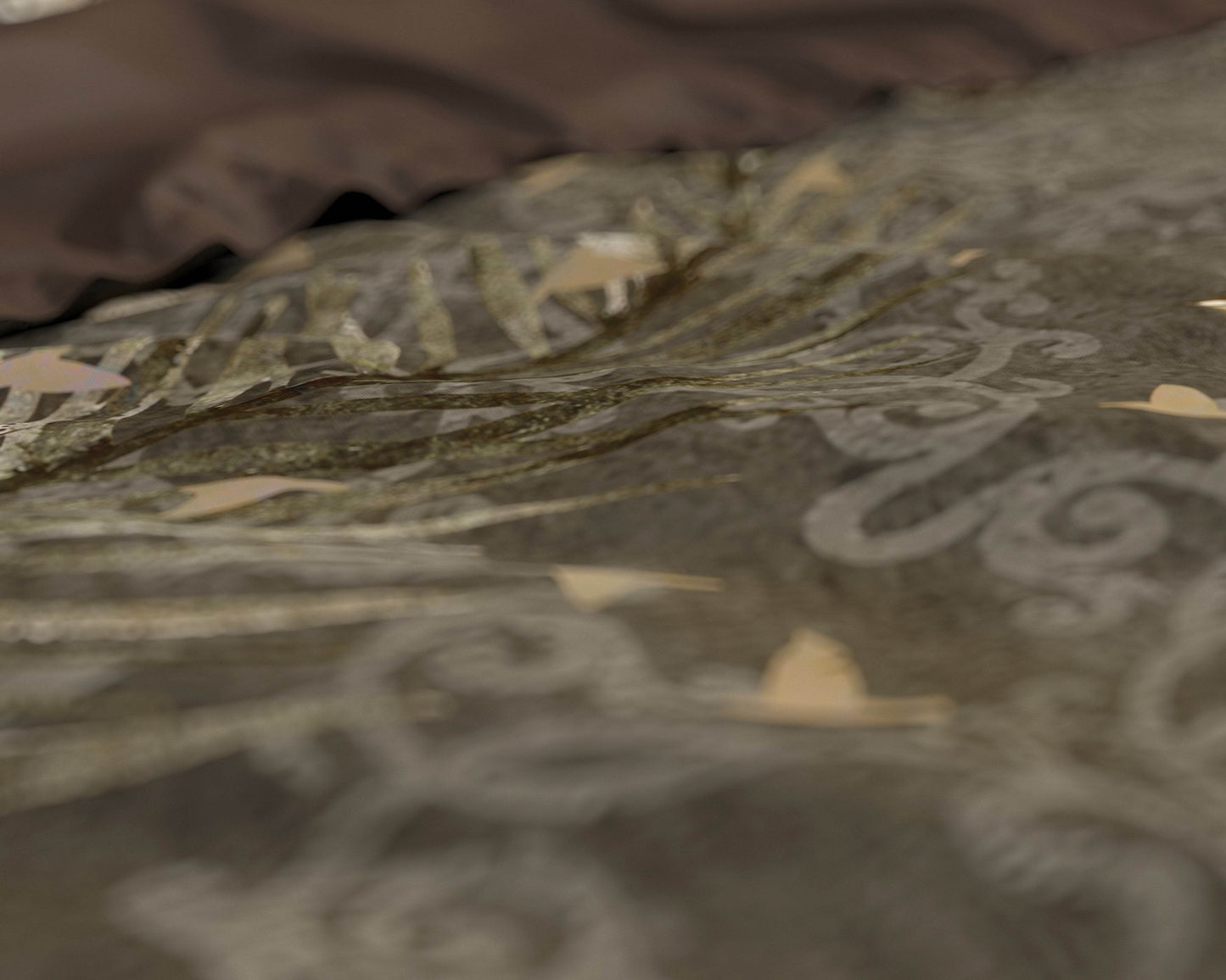 Bettbezug Aurelien Taupe 200 x 220 cm - Palo24