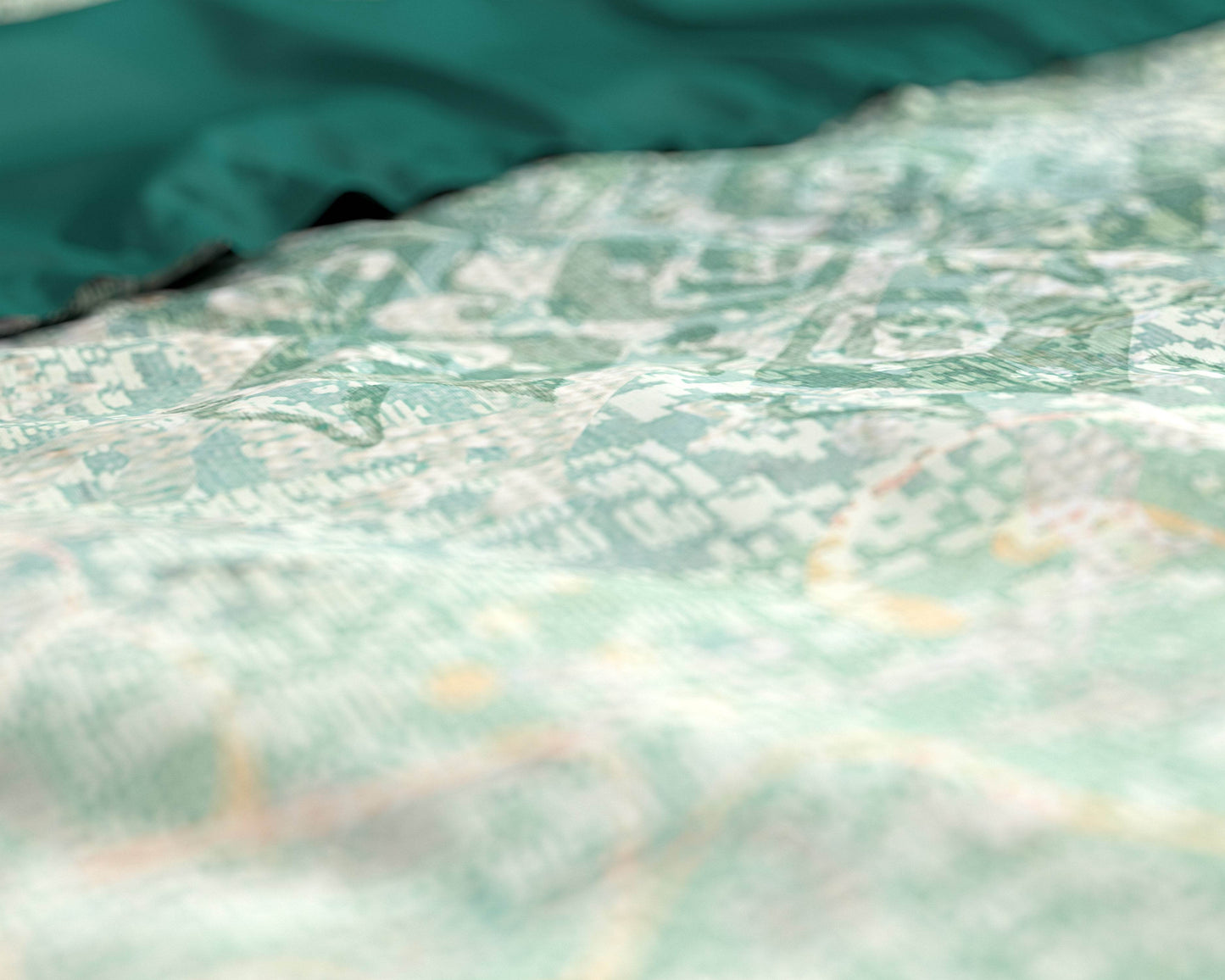 Bettbezug Dakar Grün 140 x 220 cm - Palo24