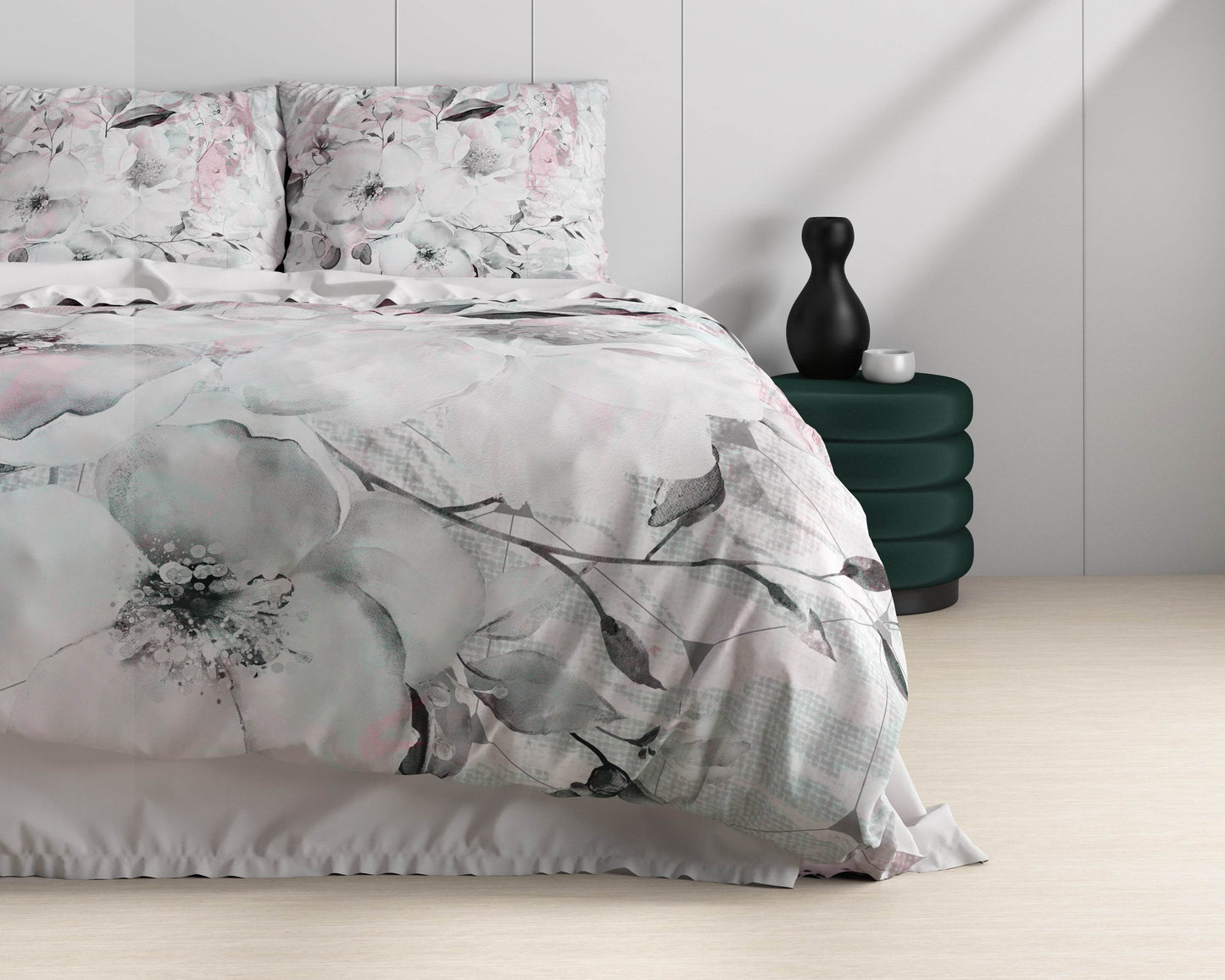 Bettbezug Bill Weiss 240 x 220 cm - Palo24