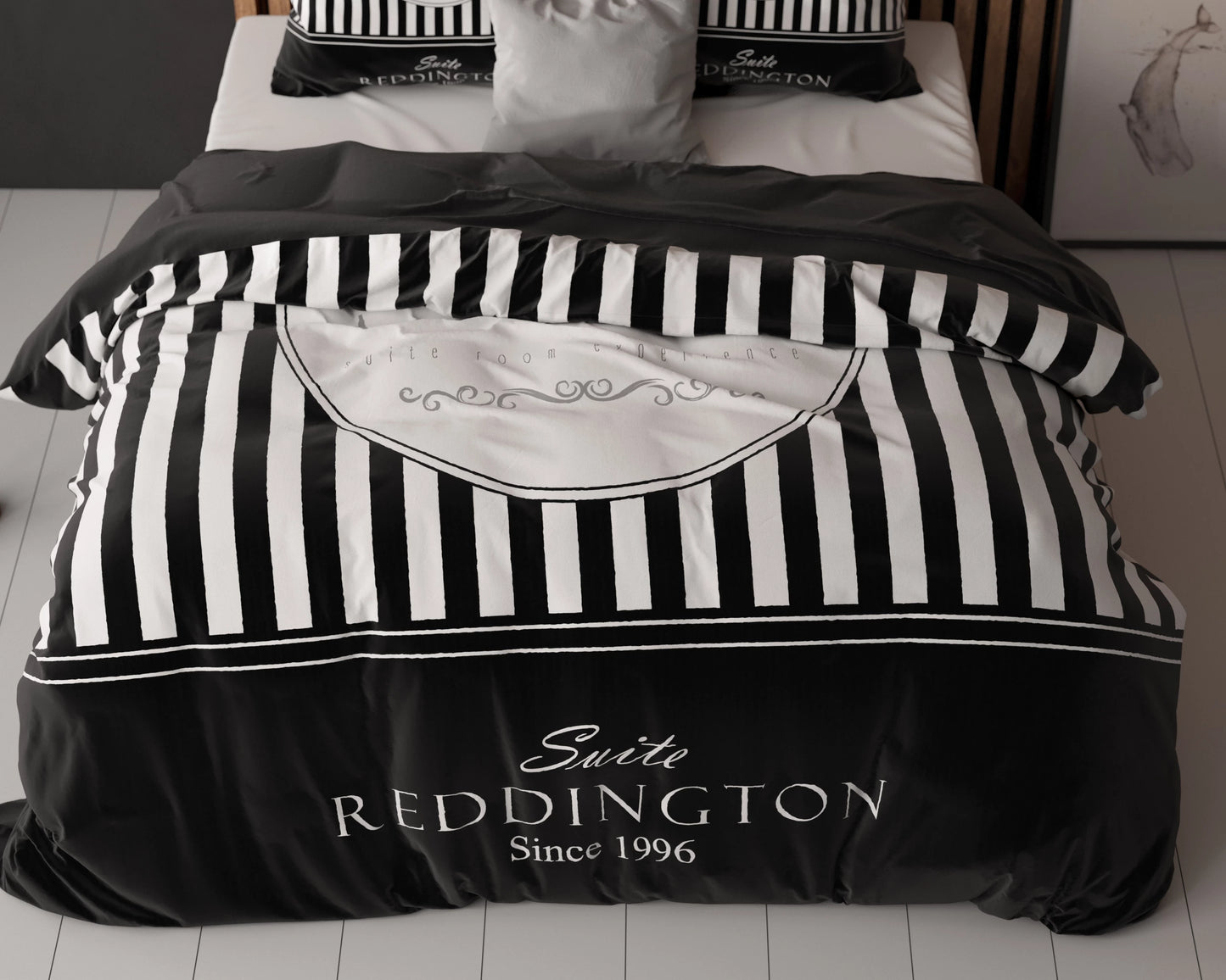 Reddington Bettbezug Schwarz