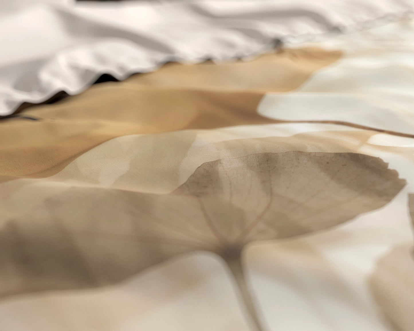 Water Flow Bettbezug 240x220 cm Sand