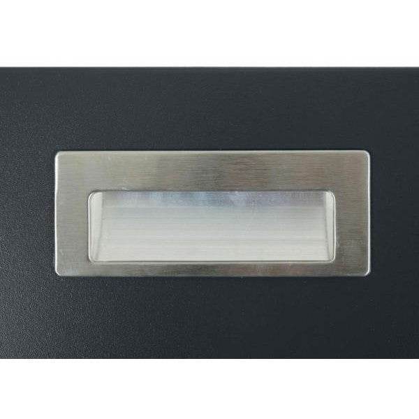 XL Mähroboter-Garage mit Deckel Dach Unterstand für Rasenmäher, WPC Metall 100x60x50cm ~ Eiche-Optik - Palo24