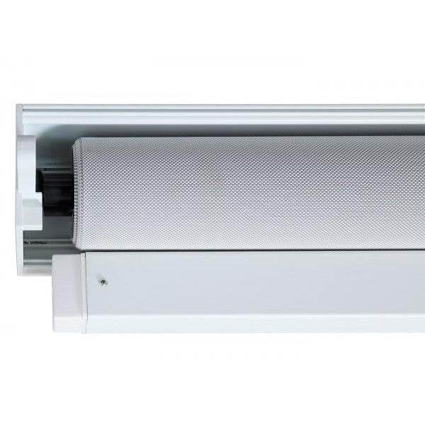 Alu Pergola HWC-L41 mit 3x Seitenwand, Lamellen-Pavillon, stabiles 8cm-Metall-Gestell 3x6m ~ weiss - Palo24