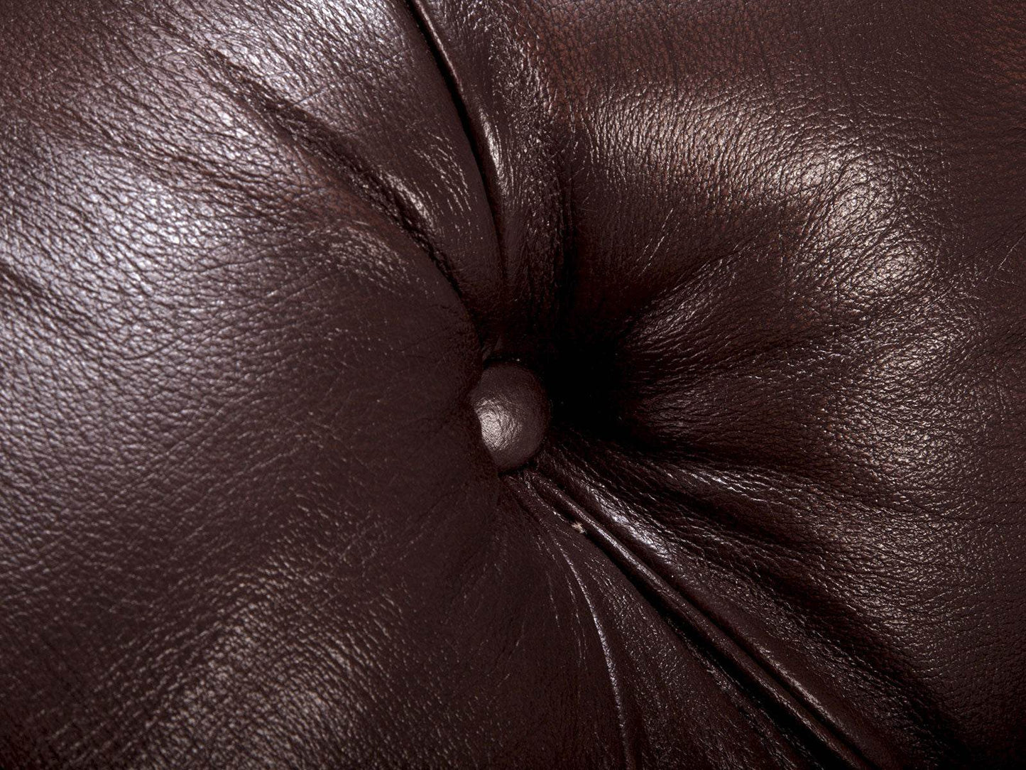 Sofa Chesterfield Hereford 2-Sitzer Echtleder - Palo24