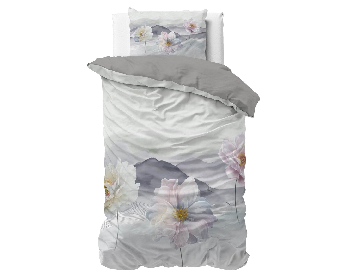 Bettbezug Annique Grau 140 x 200/220 cm - Palo24